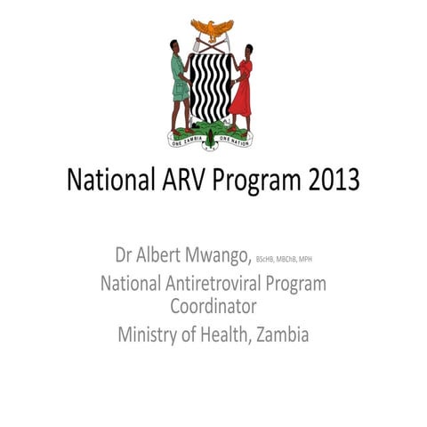 National arv program 2013