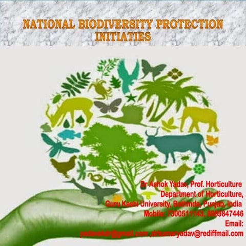 National Bio diversities protection initiatives | PPTX