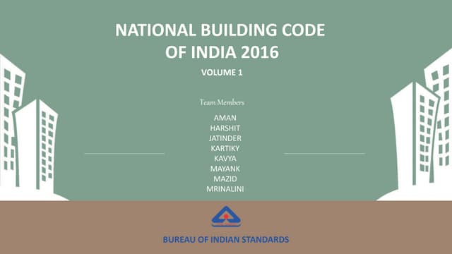 Classification of Buildings as per National Building Code of India (NBC ...