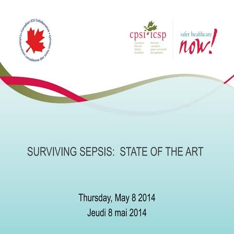 Webinar - Surviving Sepsis: State of the Art