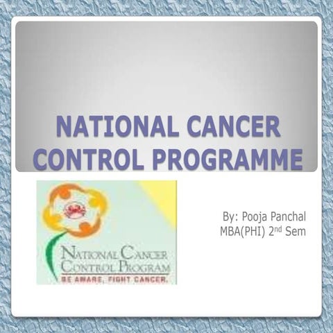 National Cancer | PPTX
