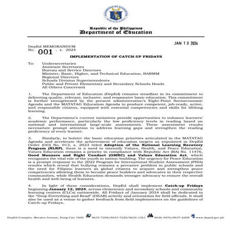 National Catch-Up Fridays (DepEd Memorandum 001, s. 2023).pdf