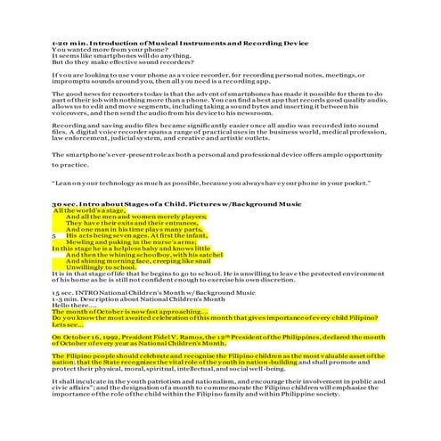 National children's month