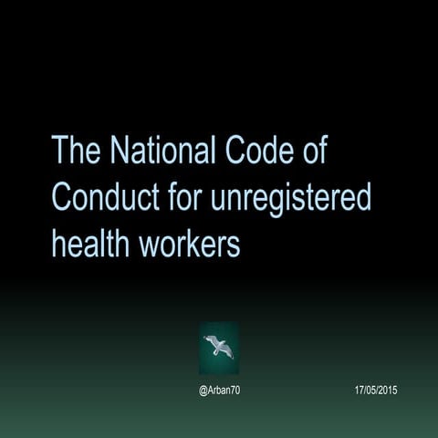 National code of conduct 19052015