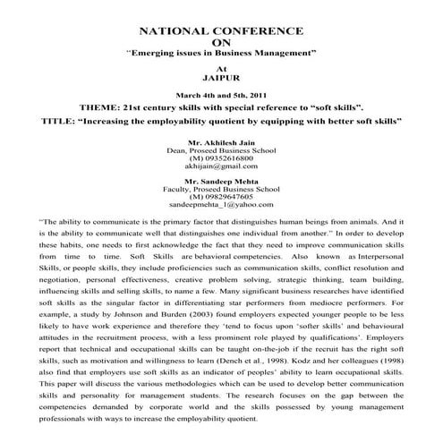 National conference.soft skills.full paper