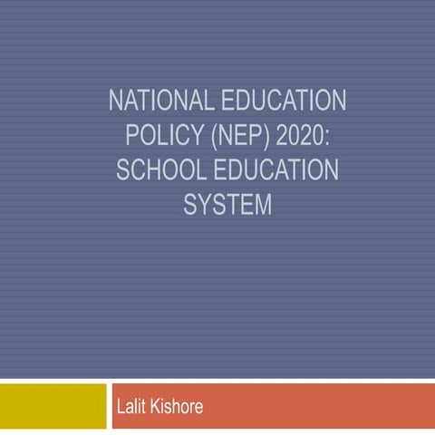 National Education Policy 2020