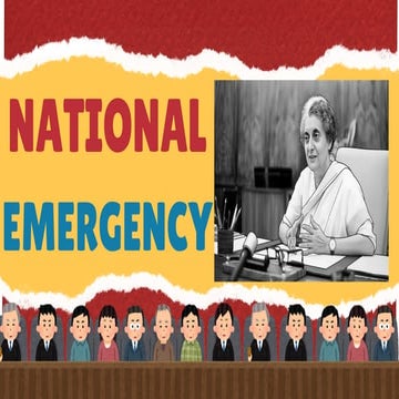National Emergency PPT | PPTX