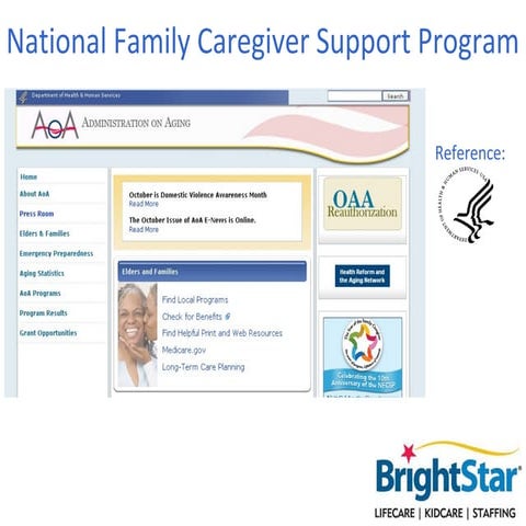 National Family Caregiver Support Program