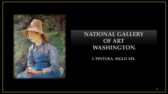 National Gallery of Art. Washington.Pintura.Siglo XIX