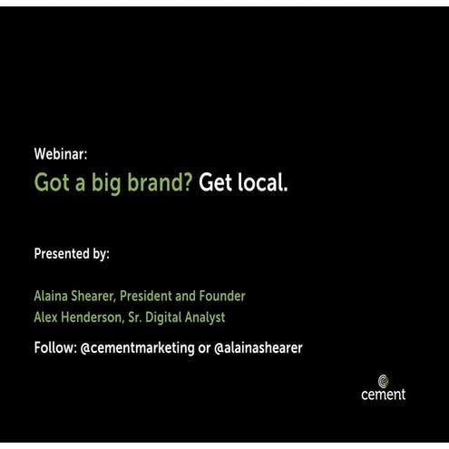 Local SEO for National Brands