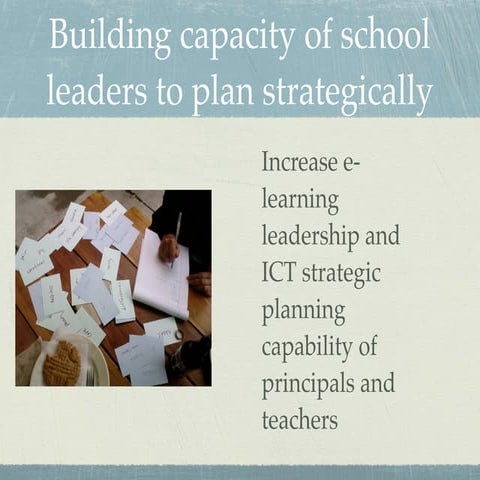 National Goal 4   Building Leadership Capacity For Strategic Planning Increased