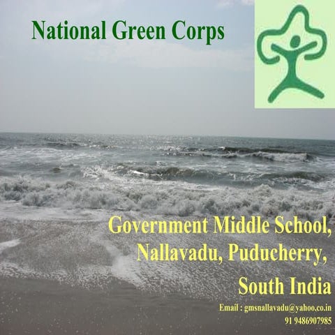National Green Corps, Government Middle School, Nallavadu, Puducherry