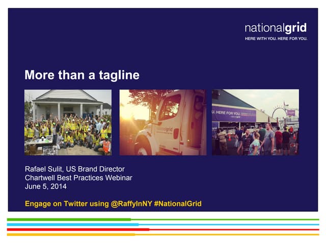 National grid more than a tagline