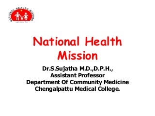 National health mission