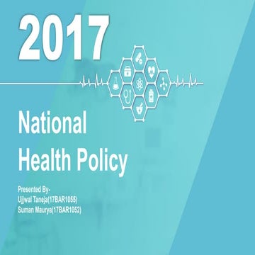 National health policy