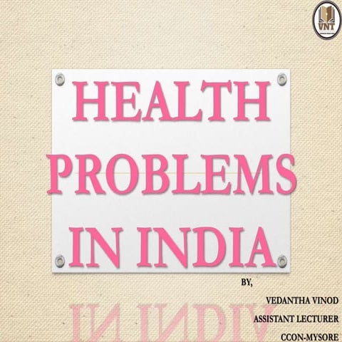 Health Problems in India