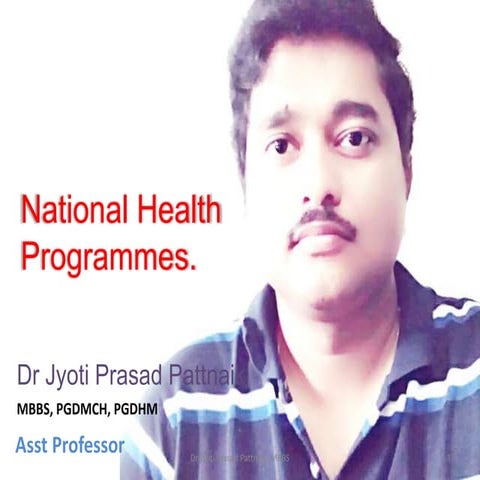 National health programmes :National AIDS control Programme
