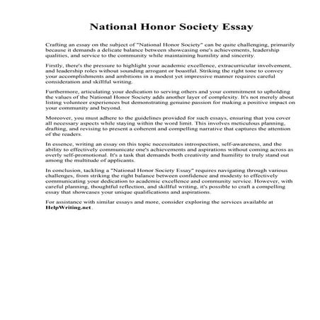 National Honor Society Essay.pdf