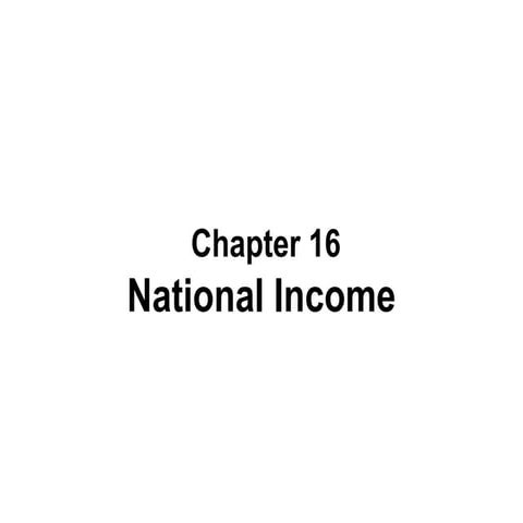 National income