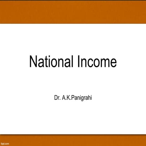 National income 