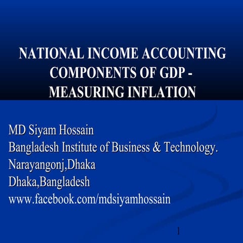 National Income Accounting