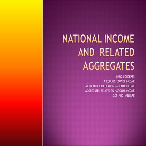 National income | PDF