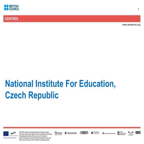 National institute for education presentation