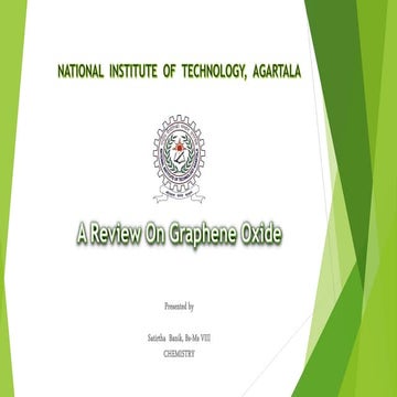 A review on Graphene Oxide