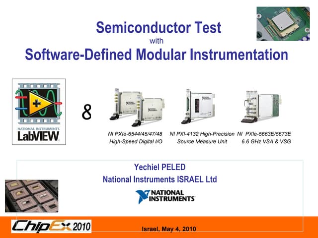 National instruments   track e