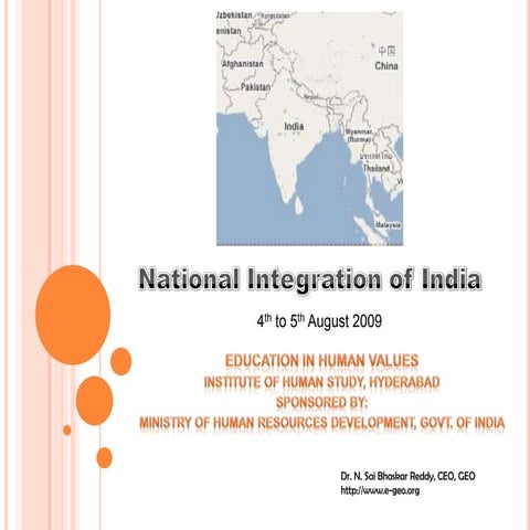 National Integration Of India