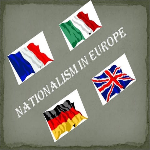 Nationalism in europe