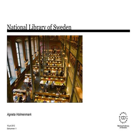 National library of sweden | PPT