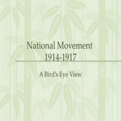 National Movement 1