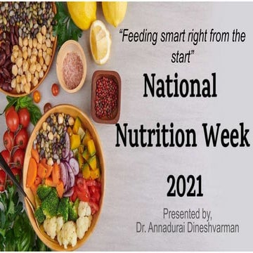 National nutritional week