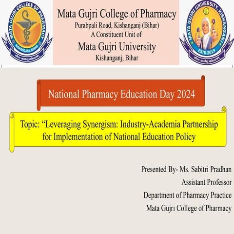 National Pharmacy Education Day Slideshare.pptx
