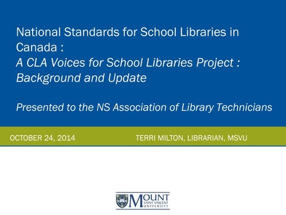 NSALT Conference October 2014