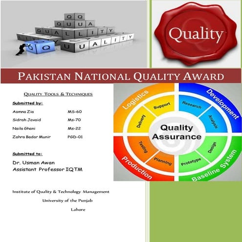 National quality award 2014