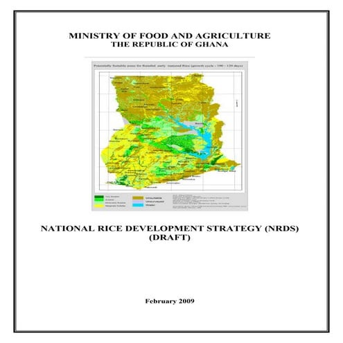 National rice development strategy of ghana