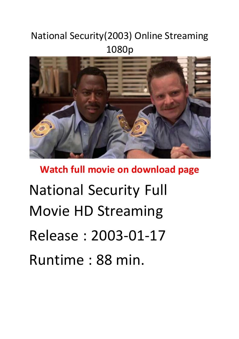 National Security 2003 Online Streaming 1080p List Of Action Comedy