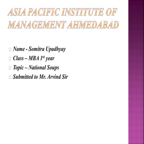 National soups of different countries 