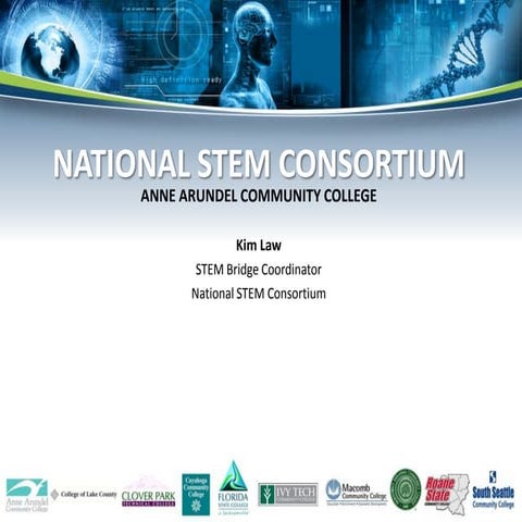 National STEM Consortium OPEN Round 2 Kick-Off Presentation 6-20-13 v2