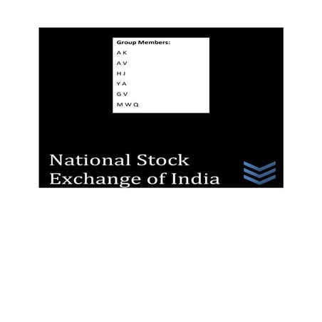 National stock exchange of india