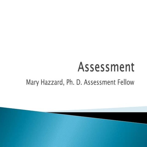 National university assessment process