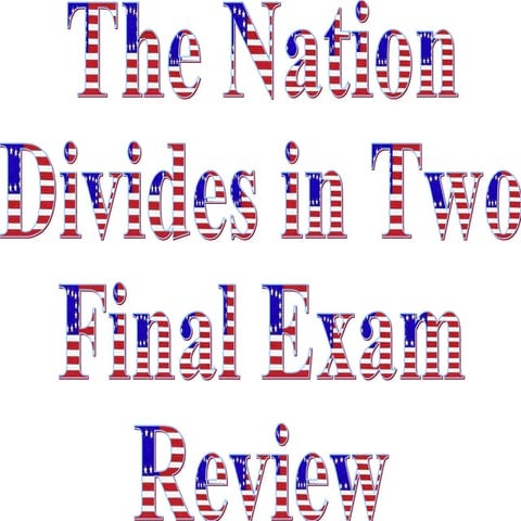 Nation divides in two review pp