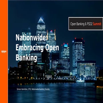 Nationwide Building Society: Embracing Open Banking