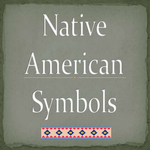 Native american symbols