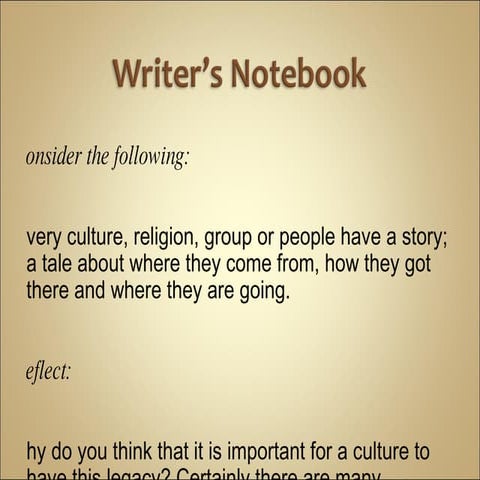 Native American Voices Powerpoint