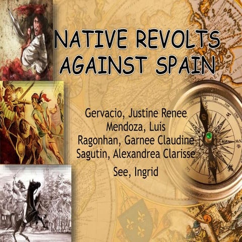 Native revolts against spain