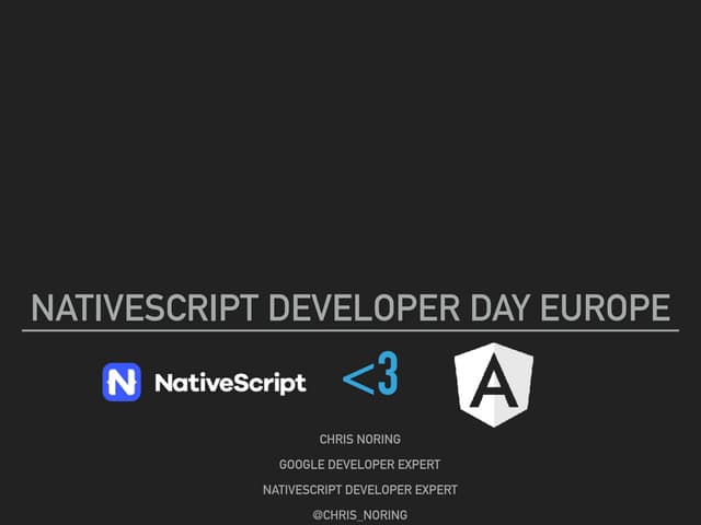 Nativescript angular