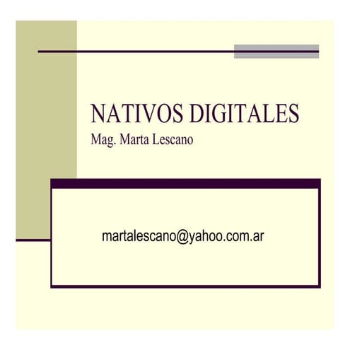 Nativos digitales, 2010